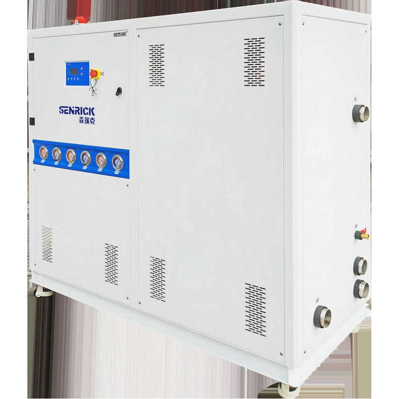 水冷式冷水機的水管是怎么進行連接的？